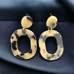 Urban marble earrings